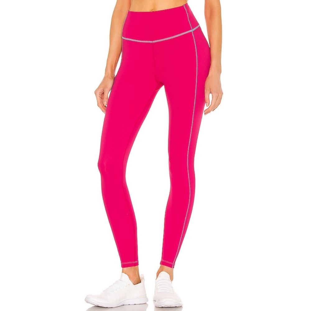 NEW! Splits59 Tread Techflex High Rise 7/8 Legging in Dragon Fruit Size Large